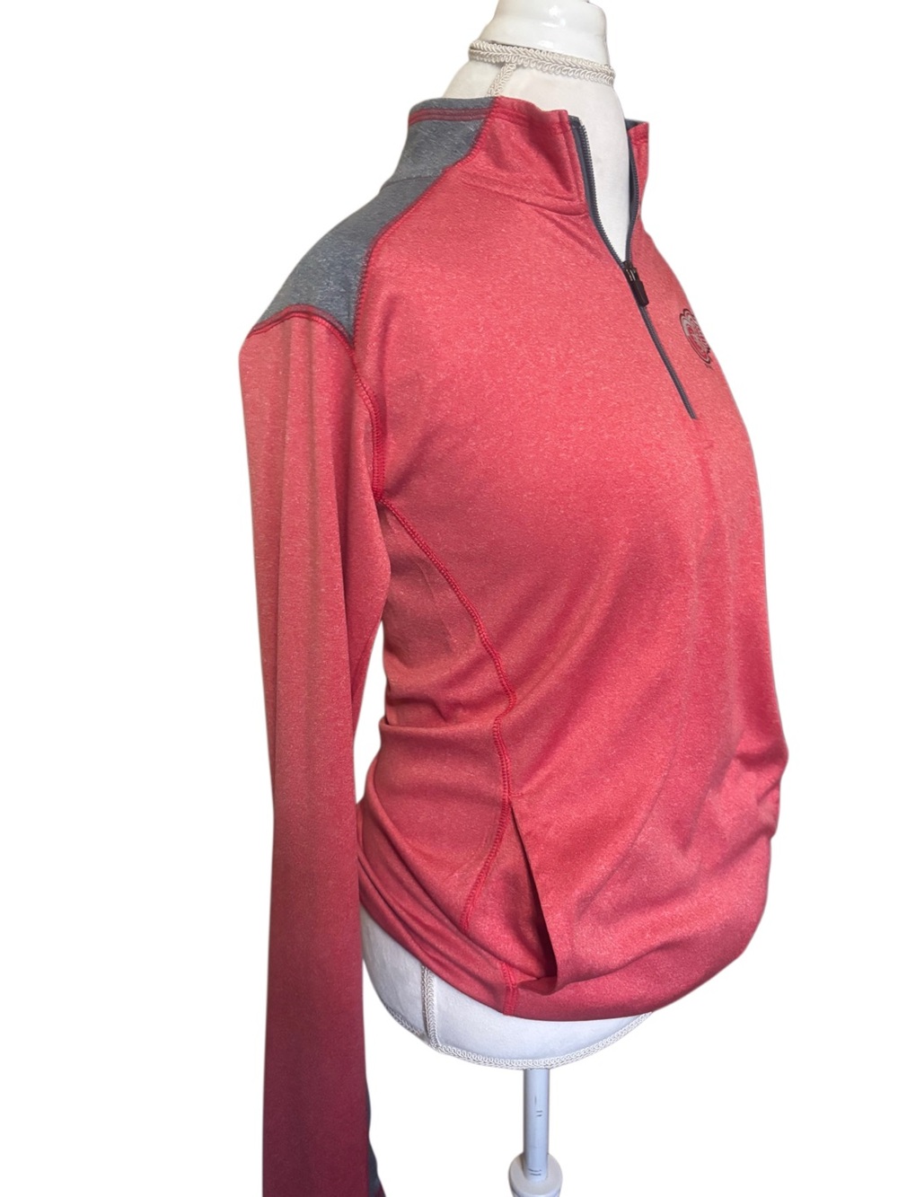NHL Detroit Red Wings Quarter Zip Pullover Size Small - Picture 4 of 10